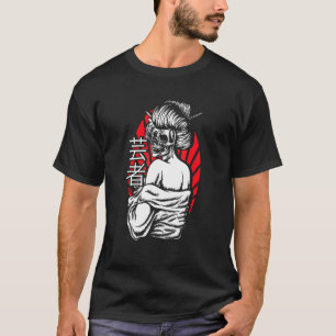 Camiseta Geisha Japón Bandera a mujeres japonesas Geisha