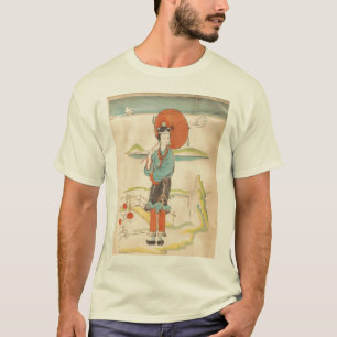 Camiseta Geisha/Japonés Antiguo