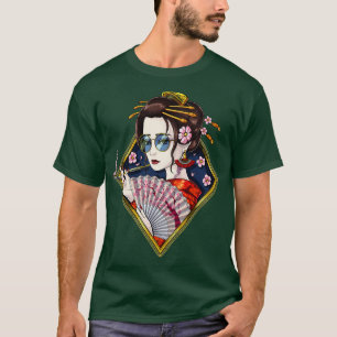 Camiseta Geisha japonesa