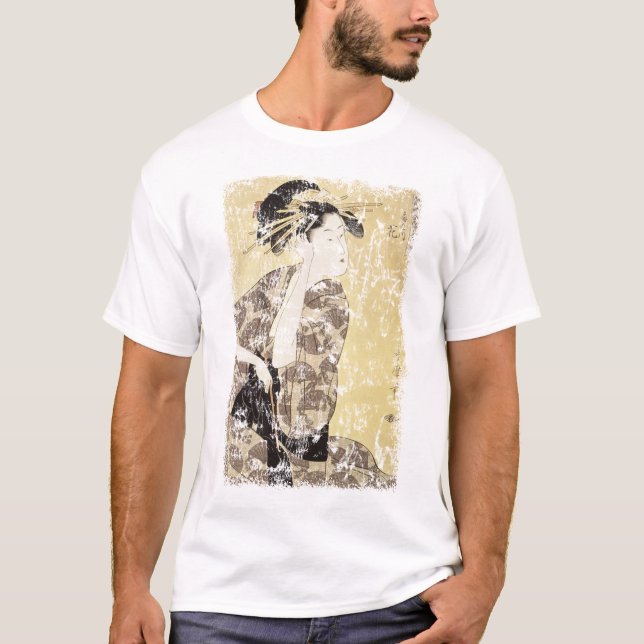 Camiseta Geisha japonesa (Anverso)