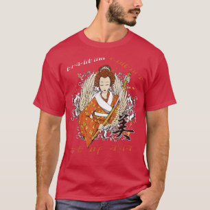 Camiseta Geisha Kawaii Chica Kimono Samurai T-Shirt