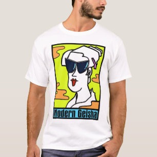 Camiseta Geisha moderna