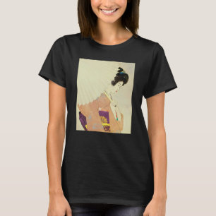 Camiseta Geisha Mujer japonesa Paraguas Kimono Shin hanga U