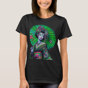 Camiseta Geisha para Mujer