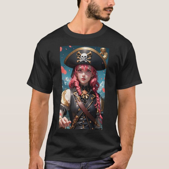 CAMISETA GEISHA PIRATE 4 (Anverso)