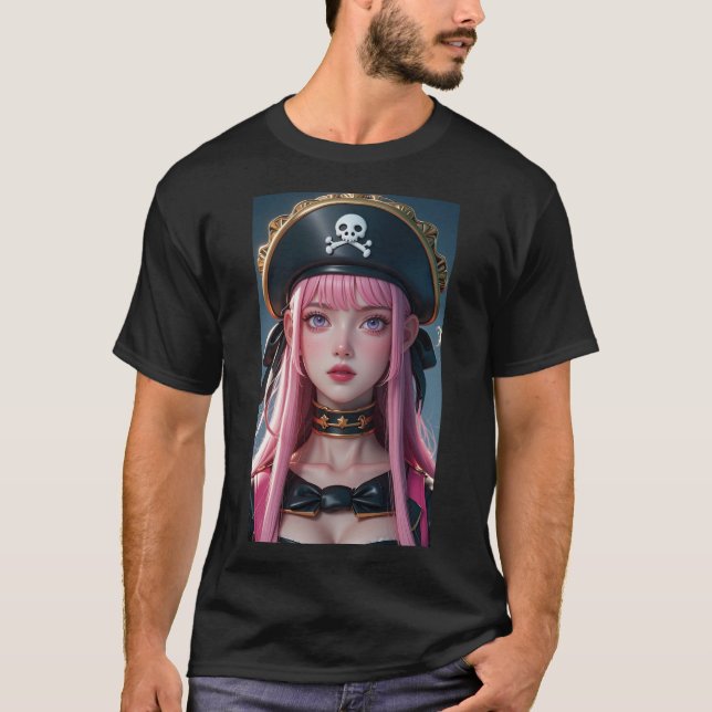 CAMISETA GEISHA PIRATE 5 (Anverso)