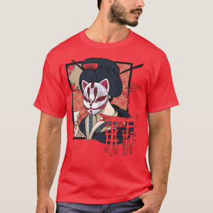 Camiseta Geisha Samurai Japón Cultura japonesa Kawaii Geish