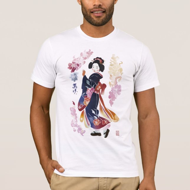Camiseta Geisha tradicional (Anverso)