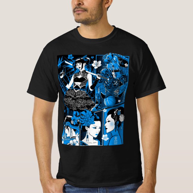 Camiseta Geishas (Anverso)