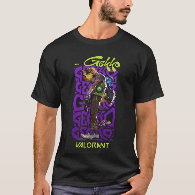 Camiseta Gekko - Valorant (Anverso)