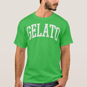 Camiseta Gelato Colegio Tipo Italiano Gastronomato Gelato L