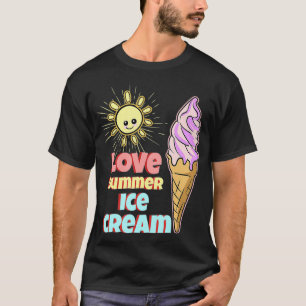 Camiseta Gelato Ice Cream Fiesta Squad Funny Love Summer Ic