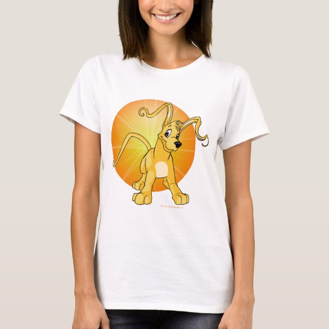 Camiseta Gelert amarillo juguetón (Anverso)