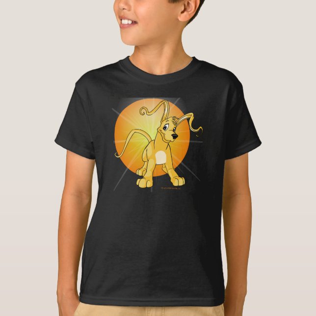 Camiseta Gelert amarillo juguetón (Anverso)