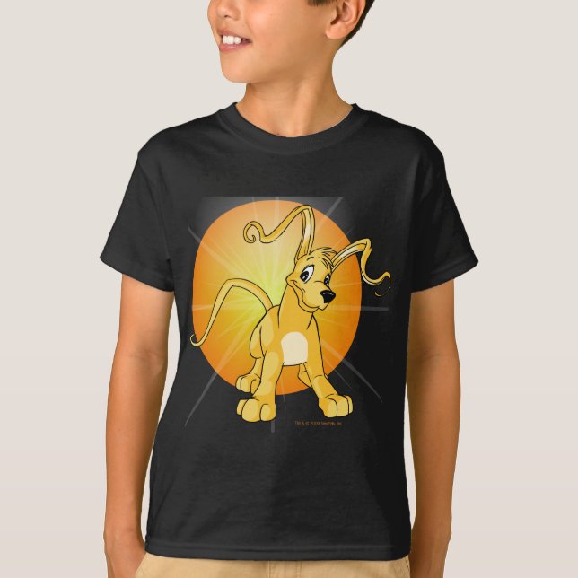 Camiseta Gelert amarillo juguetón (Anverso)