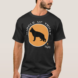 Camiseta Geman Shepherd Circle Of Trust You