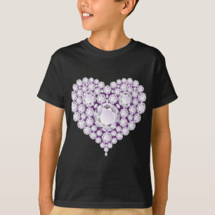 Camiseta Gemas cardíacas de acimetismo ligero