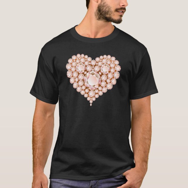 Camiseta Gemas del corazón de la piel (Anverso)
