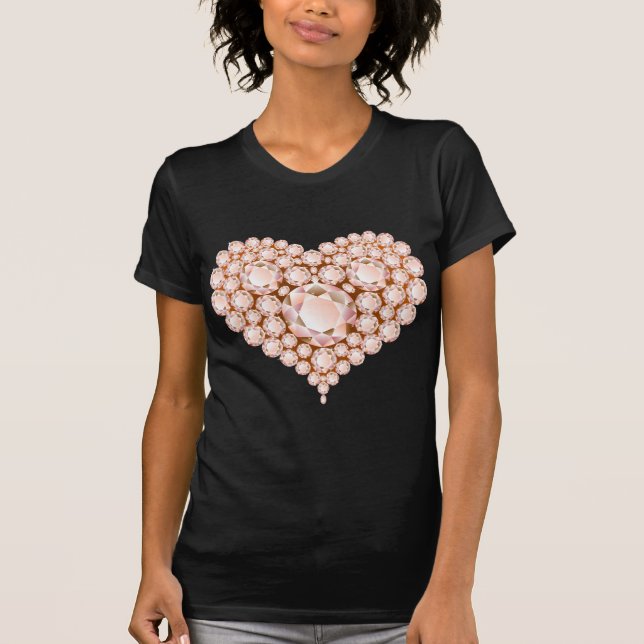 Camiseta Gemas del corazón de la piel (Anverso)