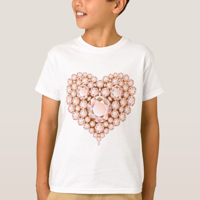 Camiseta Gemas del corazón de la piel (Anverso)