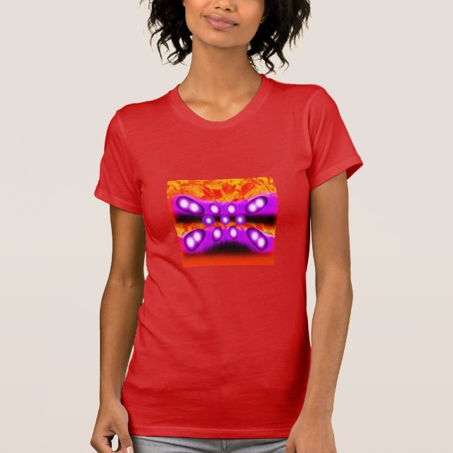 Camiseta Gemas moradas (Anverso)