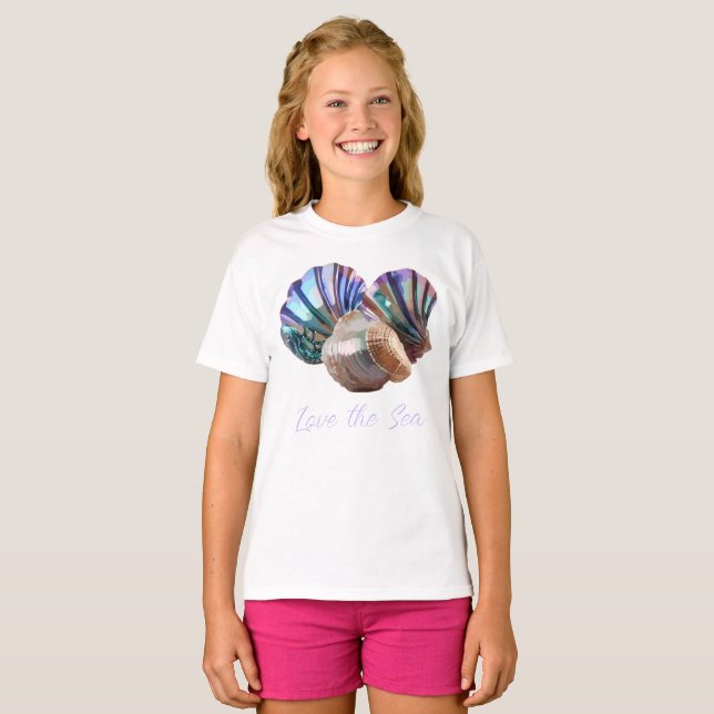 Camiseta Gemas oceánicas (Anverso completo)