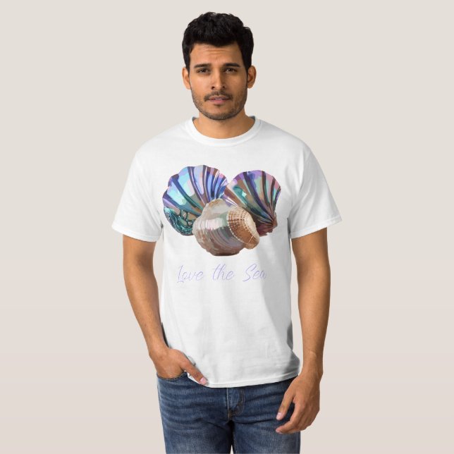 Camiseta Gemas oceánicas (Anverso completo)
