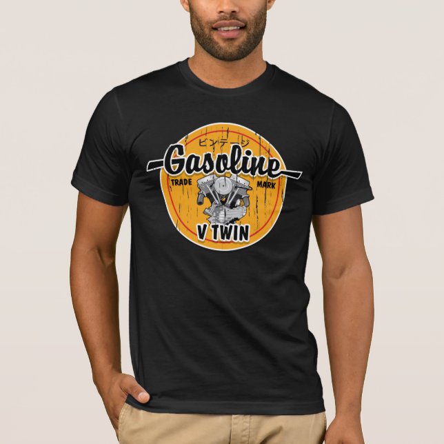 Camiseta Gemelo de la gasolina V (Anverso)