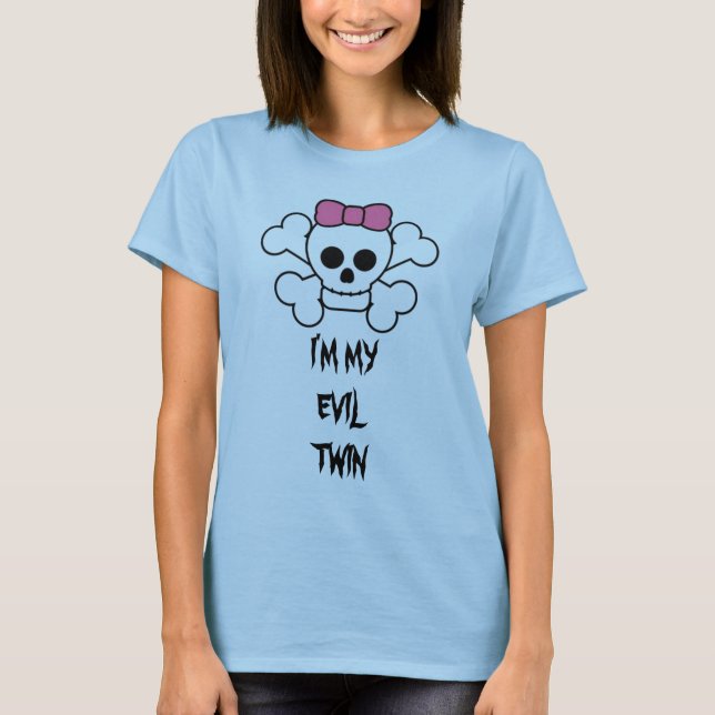 Camiseta Gemelo del mal (Anverso)