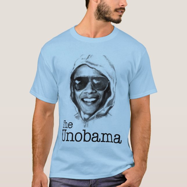 Camiseta Gemelo del mal de UnObama - de Obama Unabomber (Anverso)