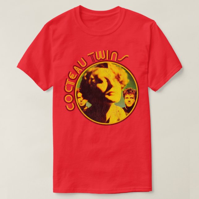 Camiseta Gemelos de Cocteau (Diseño del anverso)