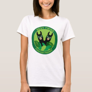 Camiseta Gemelos de Llama Alpaca