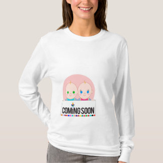 Camiseta gemelos del bebé
