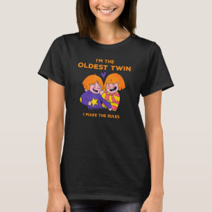 Camiseta Gemelos divertidos conjuntos de cumpleaños para he