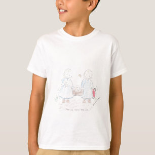 Camiseta Gemelos en una comida campestre