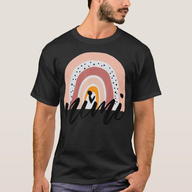 Camiseta Gemelos FIV Mimi Boho Iris Cute gemelos de embaraz (Anverso)