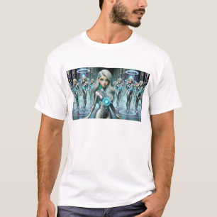 Camiseta Gemelos galácticos - Clones alienígenas holográfic