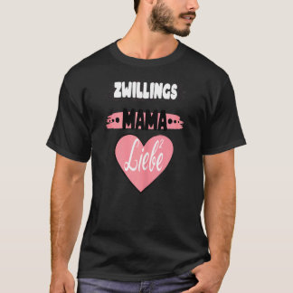 Camiseta Gemelos gemelos Mamá Mamá gemela Embarazada Amor a