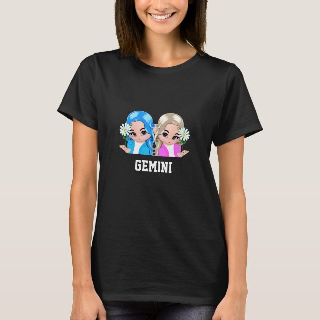 Camiseta Gemelos Géminis Lindos (Anverso)