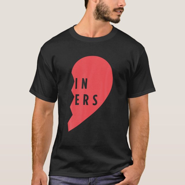 Camiseta Gemelos Gift Gemelos Hermanas Gemelas Corazón Coin (Anverso)