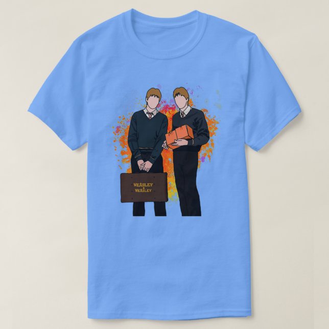 Camiseta Gemelos Redhead (Diseño del anverso)