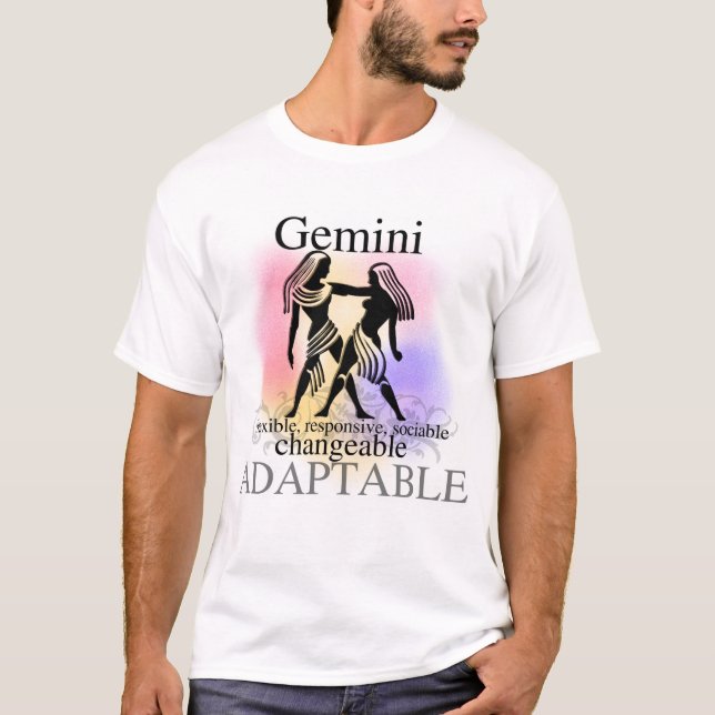 Camiseta Gemini Acerca De Tshirts (Anverso)