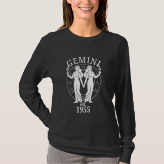 Camiseta Gemini Gemini gemelos nació en 1955