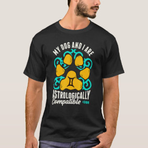 Camiseta Gemini Inspired Dog Astrología Relacionada Perro G