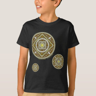 Camiseta Gemini Mandala Kid's and Baby Dark Shirt