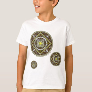 Camiseta Gemini Mandala Kid's and Baby Light Shirt