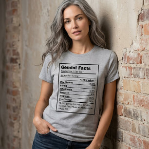 Camiseta Gemini Nutrition Hact Zodiac T-Shirt