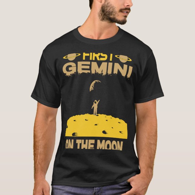 Camiseta Gemini On The Moon (Anverso)