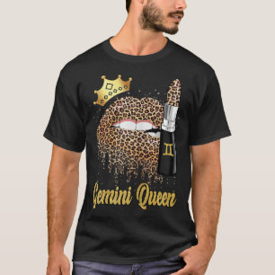 Camiseta Gemini Queen Zodiac May June Bi