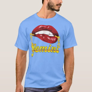 Camiseta Gemini Rótulo Zodiaco Astrología Horoscopio Cumple